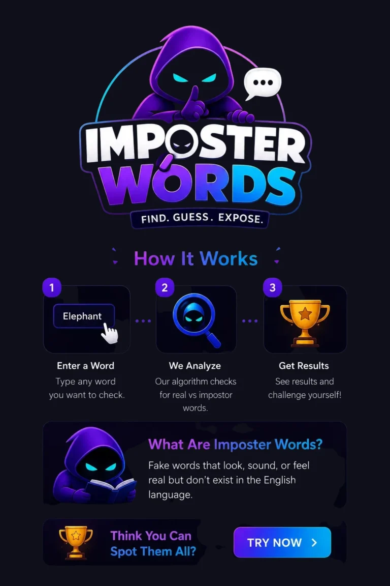 imposter game generator